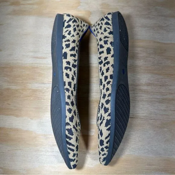 Rothy’s Leopard Print Flats Women’s Size 8.5