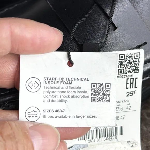 (S9) ZARA MEN'S DRESS LOAFERS, size 43/10US