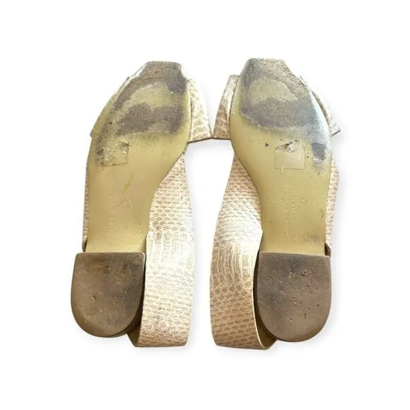 Saint &amp; Libertine Taylor flat sandal, Neutral, Size 9M
