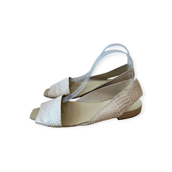 Saint &amp; Libertine Taylor flat sandal, Neutral, Size 9M