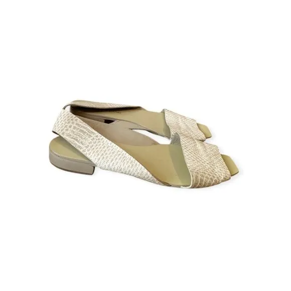 Saint &amp; Libertine Taylor flat sandal, Neutral, Size 9M