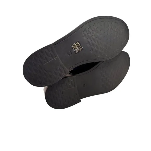 Saint G Kim Keltie Loafer Size 9 Black NWOB Leather Nordstrom's $114