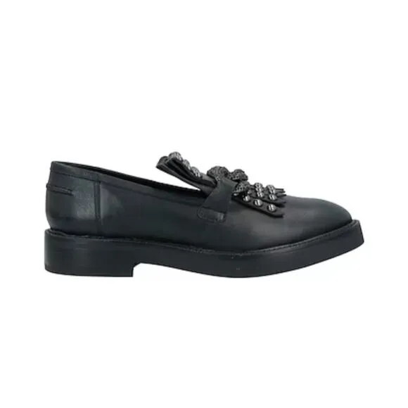 Saint G Kim Keltie Loafer Size 9 Black NWOB Leather Nordstrom's $114