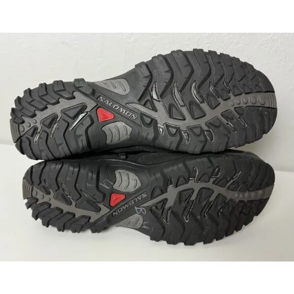 Salomon Boots Mens 12 Tactile TS Soft Shell Waterproof Insulated Lug Slip-on