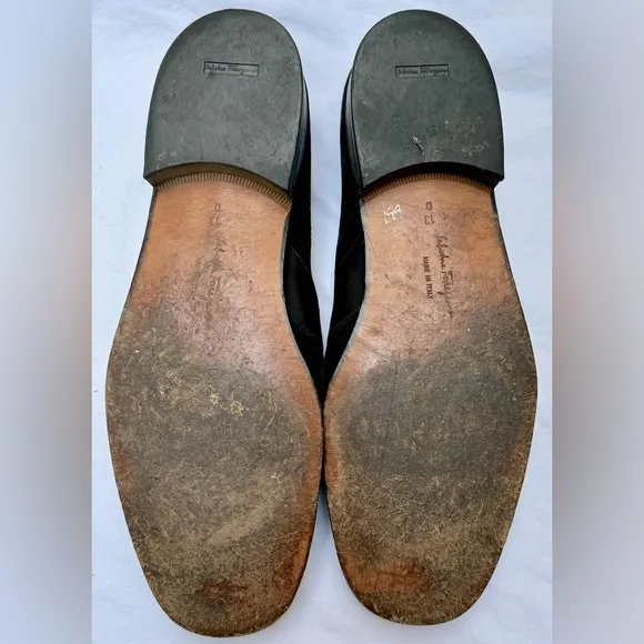 SALVATORE FERRAGAMO Velvet Dress Loafer