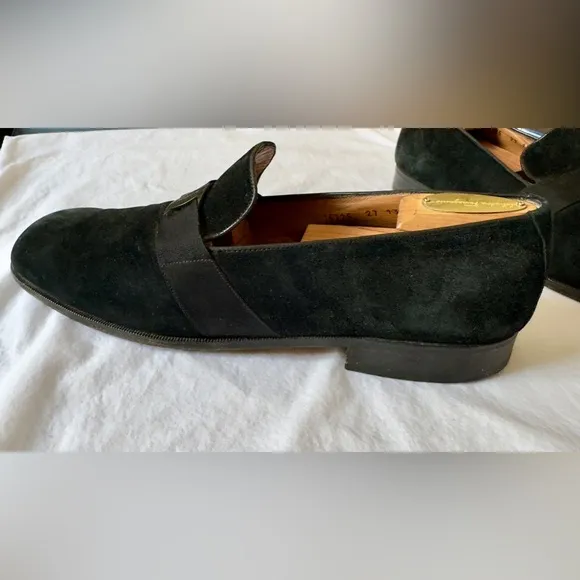 SALVATORE FERRAGAMO Velvet Dress Loafer