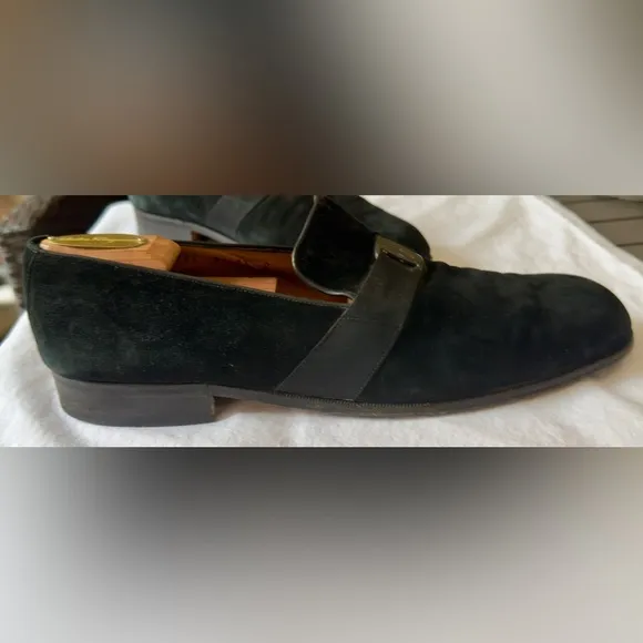 SALVATORE FERRAGAMO Velvet Dress Loafer