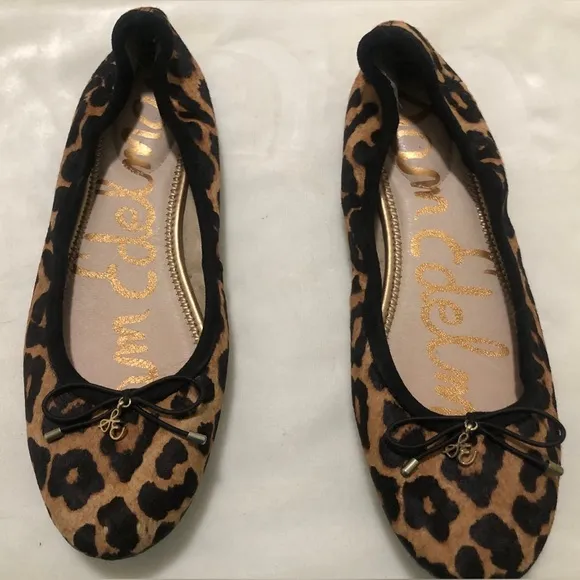Sam Edelman cheetah leopard ballet flats
