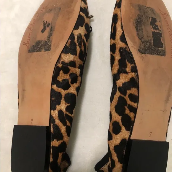 Sam Edelman cheetah leopard ballet flats