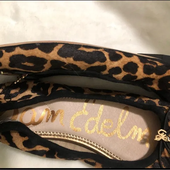 Sam Edelman cheetah leopard ballet flats