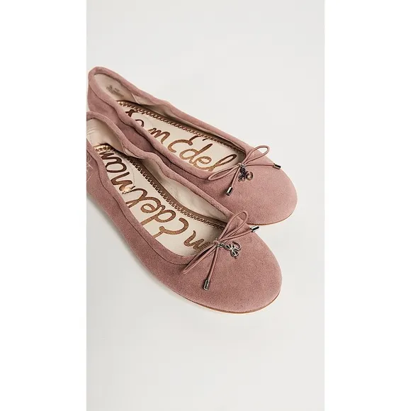 SAM EDELMAN FELICIA BALLET FLATS (DUSTY ROSE)