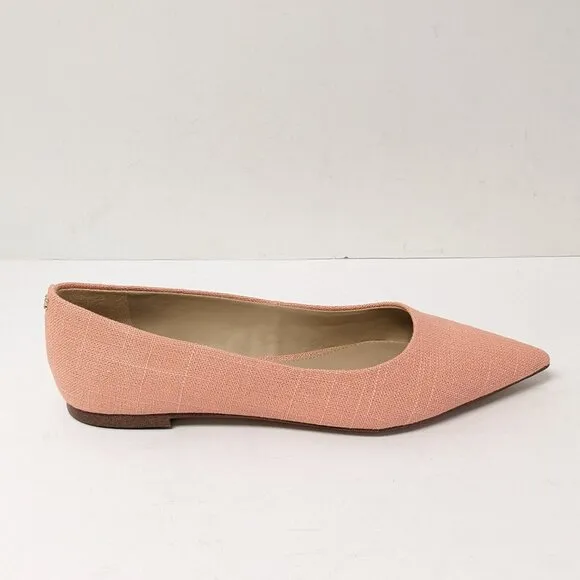 Sam Edelman Wanda Ballet Flats, Clay Linen, Women's 7 M