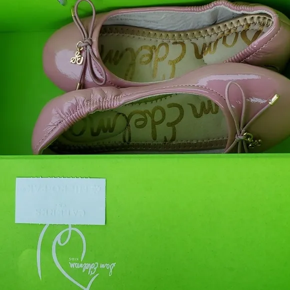 Sam Ederman Mini Felicia Mauvepat Ballet Flats Size 11