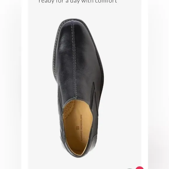 Sandro Moscoloni Tampa Loafers, Men's Black Leather Sz 9D