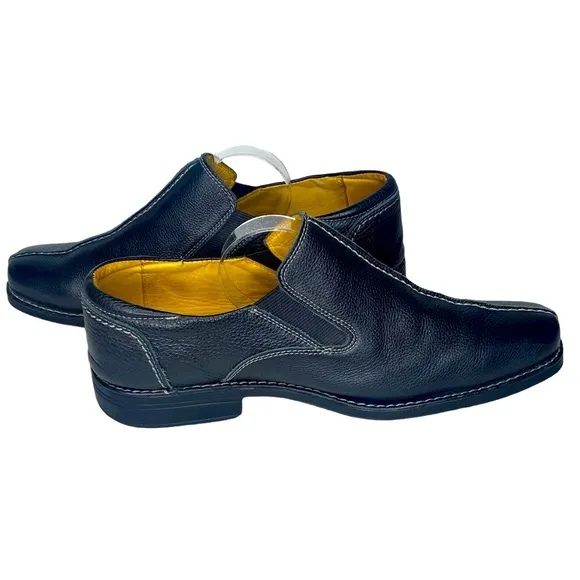 Sandro Moscoloni Tampa Loafers, Men's Black Leather Sz 9D