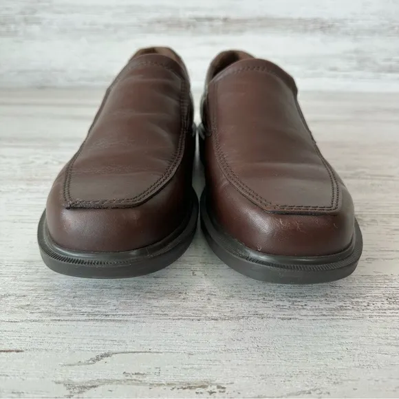 SAS Diplomat Leather Slip On Comfort Dress Loafers Men’s 11 Brown