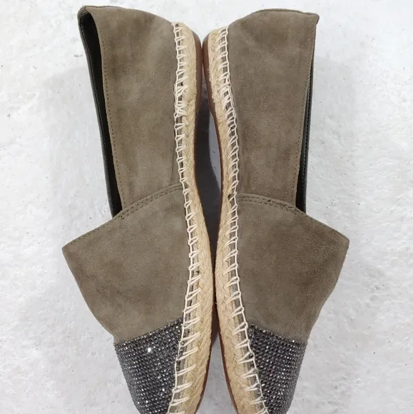 SCHUTZ CHERIE SUEDE ESPADRILLES NEW WITH TAG