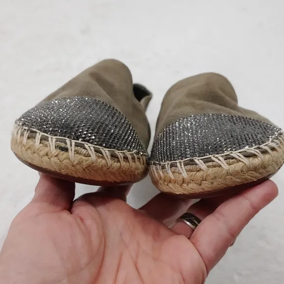 SCHUTZ CHERIE SUEDE ESPADRILLES NEW WITH TAG