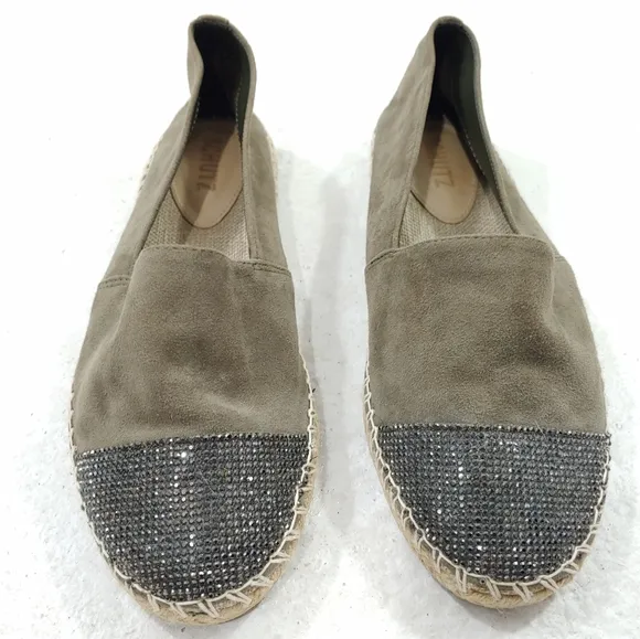 SCHUTZ CHERIE SUEDE ESPADRILLES NEW WITH TAG