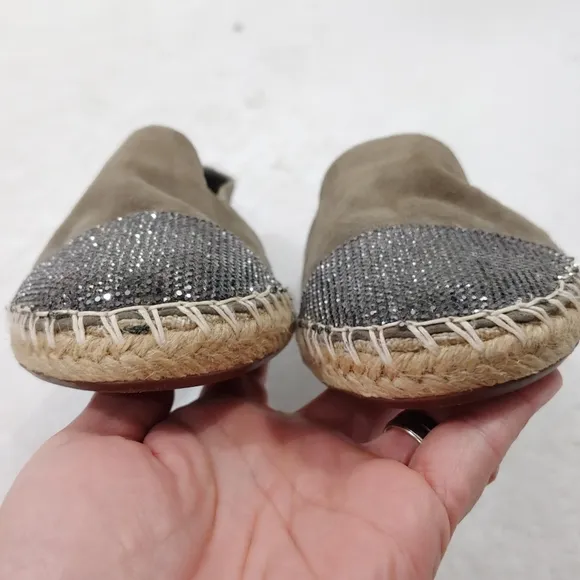 SCHUTZ CHERIE SUEDE ESPADRILLES NEW WITH TAG