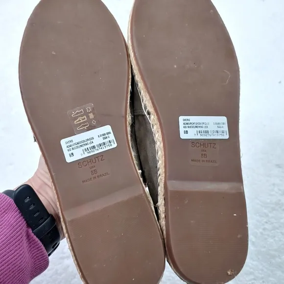 SCHUTZ CHERIE SUEDE ESPADRILLES NEW WITH TAG