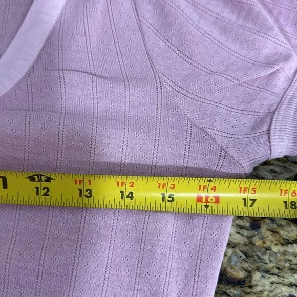 SEA NEW YORK Lilac Cotton Salome Button Down Midi Dress Size M