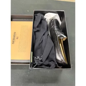 Sebago Classic Dan Black Leather Moccasin Loafers 9