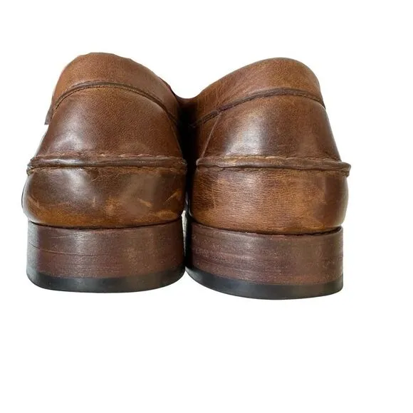 SEBAGO Brown Leather Classic Dan Men’s Loafer Size 11