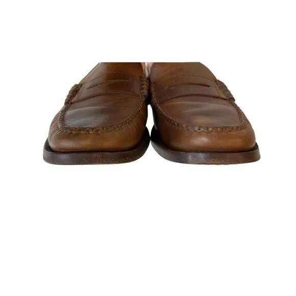 SEBAGO Brown Leather Classic Dan Men’s Loafer Size 11