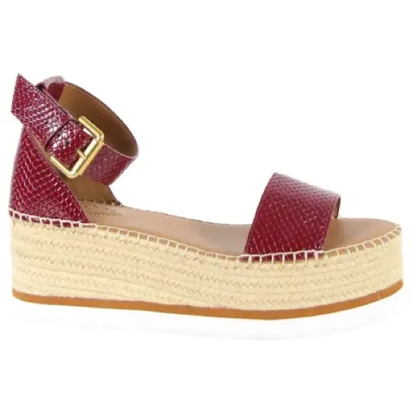 SEE BY Chloé Women's Glyn Flatform Espadrilles