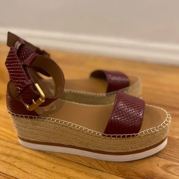 SEE BY Chloé Women's Glyn Flatform Espadrilles