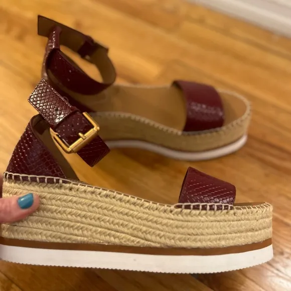 SEE BY Chloé Women's Glyn Flatform Espadrilles