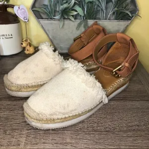 See by Chloe Women's Ankle Strap Platform Espadrilles