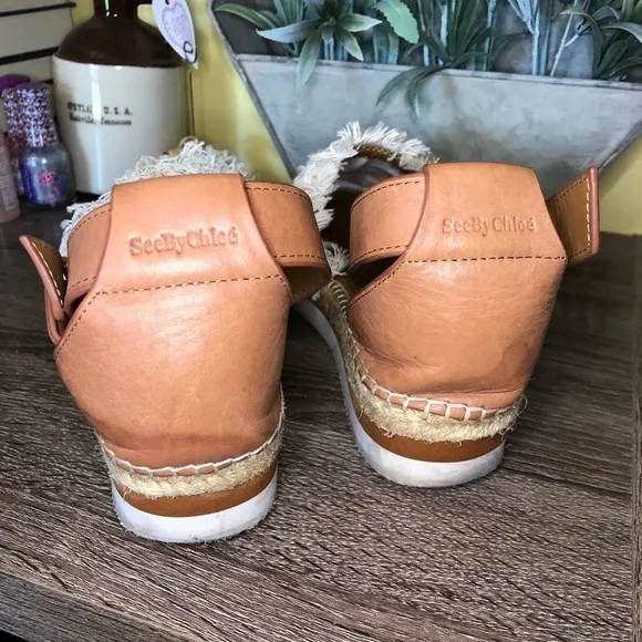 See by Chloe Women's Ankle Strap Platform Espadrilles
