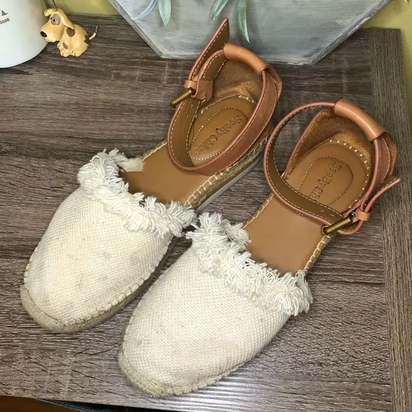 See by Chloe Women's Ankle Strap Platform Espadrilles