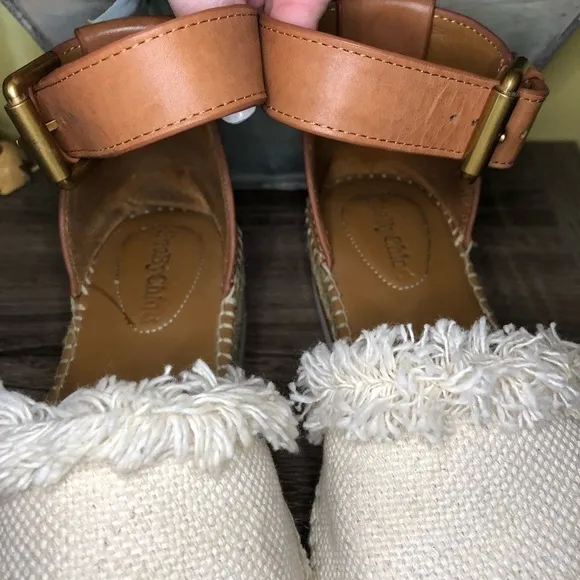 See by Chloe Women's Ankle Strap Platform Espadrilles