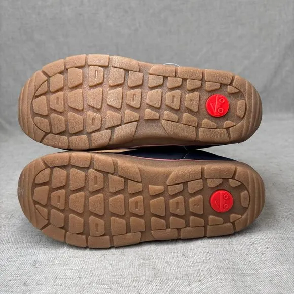 See Kai Run Baker Boots NEW! Brown Pink Navy Pull On Waterproof Insulated Size 3