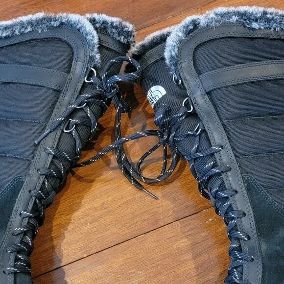 Shellista II Tall TOUGH THE NORTH FACE BLACK FAUR FUR LINED TALL BOOTS PRIMALOFT