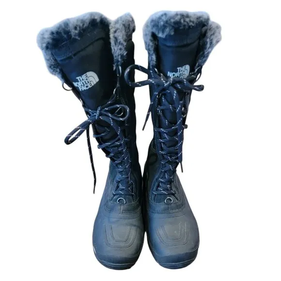 Shellista II Tall TOUGH THE NORTH FACE BLACK FAUR FUR LINED TALL BOOTS PRIMALOFT