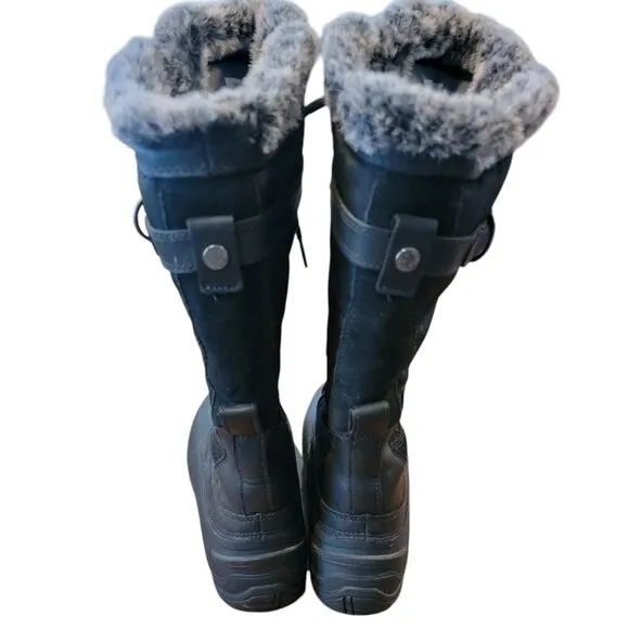 Shellista II Tall TOUGH THE NORTH FACE BLACK FAUR FUR LINED TALL BOOTS PRIMALOFT