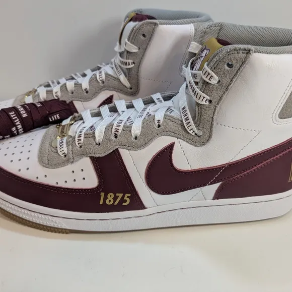 Size 10.5 Mens Woman's 12 Nike Alabama A&amp;M University x Terminator High Bulldogs