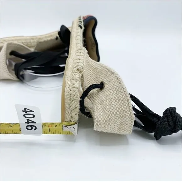 Soludos Colorful Low Heel Lace Up Espadrilles Sz 7I