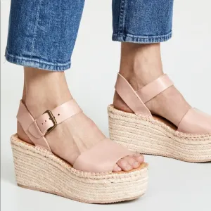 Soludos Minorca Platform Espadrilles Dove Grey 9