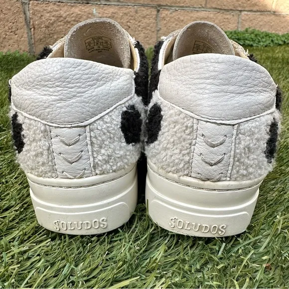 Soludos The Ibiza Platform Yin Yang Sneakers Leather Terry Cotton Y2K 90’s Sz 9