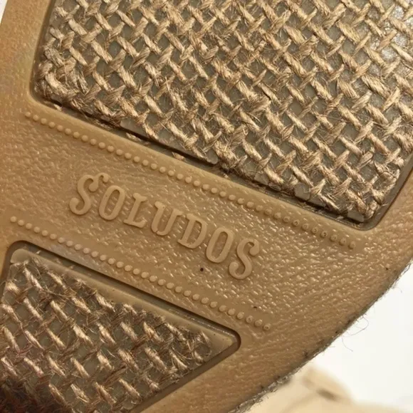 SOLUDOS wedges espadrilles shoes