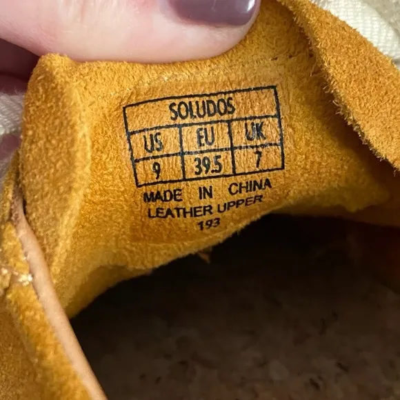 Soludos Yellow Suede Ibiza Platform Sneakers