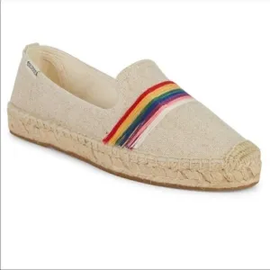 Soludos Pride Canvas Esapdrille Flat Slip on