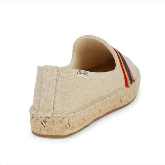 Soludos Pride Canvas Esapdrille Flat Slip on