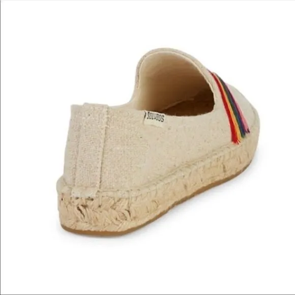 Soludos Pride Canvas Esapdrille Flat Slip on