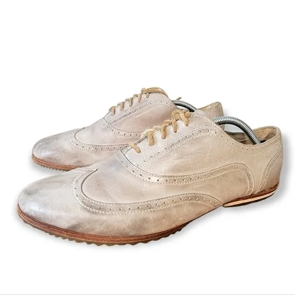 Sorel | 11 Brogue mens oxford icy gray burnished distressed dress shoe